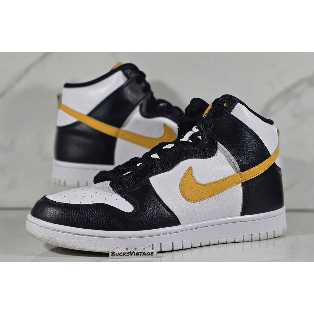 Nike Dunk High ID By You Pittsburgh Steelers Penguins Mens Size 11 DV2273-900